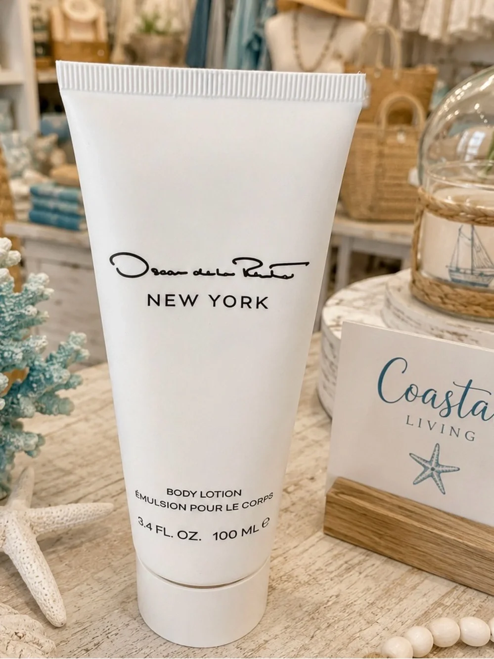3.4 oz Oscar de la Renta New York  Tube Body Lotions